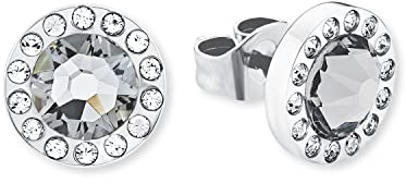 s. Oliver Ohrringe für Damen, Kristall von Swarovski/Edelstahl