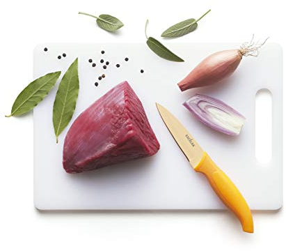 Excelsa Slice Tagliere, 15 x 25 x 0.7 cm, Plastica, Multicolore