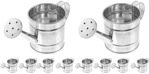 INOOMP 10stücke Teiliges Mini Gießkanne Aus Dekorative Miniatur-wassergießkanne Für Garten Und Wohnaccessoires Für -mikrolandschaften Und Fotodekorationen