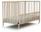 Webaby - Babybett Beistellbett Holz 60x120 cm Buche Natur LIO| Kinderbett Co-Sleeping babybett | Von Geburt an | Höhenverstellbar | Lattenrost