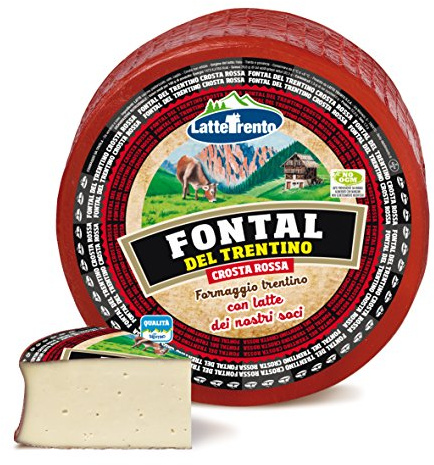 Formaggio Fontal del Trentino Crosta Rossa 1000 gr