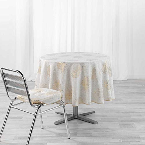 Douceur d'Intérieur, Sunny Gold, Biancheria da Tavolo, Multicolore, 180 cm
