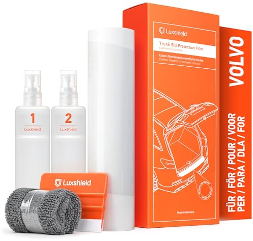 Luxshield stötfångar skyddsfilm för Volvo EC40 I 2021-2026 - Stötfångarskydd, bil, lasttröskel, repskydd, lackskyddsfilm - transparent glansig