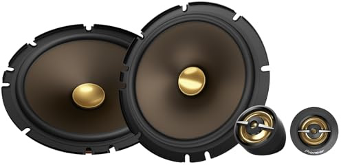 Pioneer A-Series MAX TS-A653CH 6.5 2-Way Component Car Speakers 370W Max