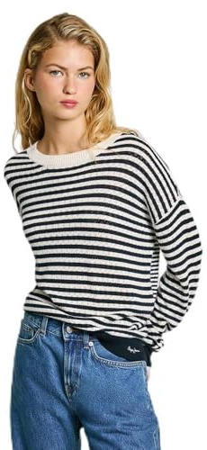 Pepe Jeans Damen Poppy Kleid, Blau (Dulwich Blue), S