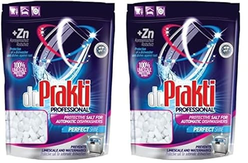 dr.PraktiSale per lavastoviglie in mini pastiglia (Doypack con finestrella) 1,5 kg, Dr.Prakti 4575 Dishwasher capsules, 1.5 kg (Confezione da 2)