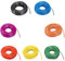 Mehrfarbige Elektrische Leitungen, H07BQ-F 3x2,5 mm, Gelb-Grün-Blau-Orange-Leuchtorange (Blau, 15m)