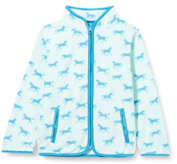 Playshoes Fleece-Jacke Unisex Kinder Outdoor-Oberteil, Pferde, 152