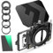 K&F Concept Matte Box with ND8 Filter, Two 4 x5.65 Filter Trays, Camera Matte Box Compatible with 67mm/ 72mm/ 77mm/ 82mm/ 95mm Lenses