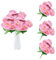 astylishome Kunstblüten Künstliche Rosen Fake Rose 30 cm mit Langen Stiel Künstlich Blumen Bouquet für Brautstrauß Arrangement Hochzeit Tafelaufsatz Party Küche Dekor 0217