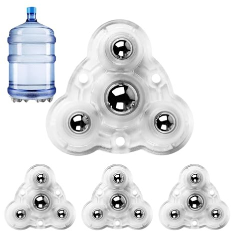 Roulettes adhésives,roues pour appareils électroménagers | 4 roulettes pour appareils électroménagers à coller sur roues - Poulie collante, roues pivotantes à 4 billes, rouleaux pour petits appareils