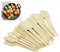 KUEEA Brochetas de Bambú Ecológicas 100pcs - Palillos para Cocktail, Finger Food, Snacks y Fiestas