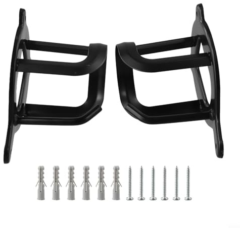 Horse Bridle Holder 2 Pack, Metal Tack Hanger for Stable Wall Mount, Bridle Storage Organizer with 6 Expansion Tubes, Halter and Bridle Rack for Riding Stable, Saddle Room