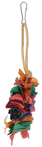 Mavaol, giocattoli da masticare per pappagalli, giocattoli da appendere per mordere, giocattoli da masticare colorati, giocattoli da mordere per ridurre gli uccelli annoiati, per