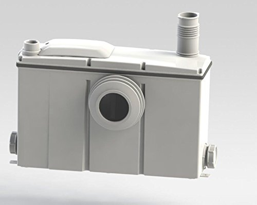 Setma Hebeanlage Watergenie C für WC + 3 weitere Einläufe für Dusche, Waschtisch, Bidet, Urinal