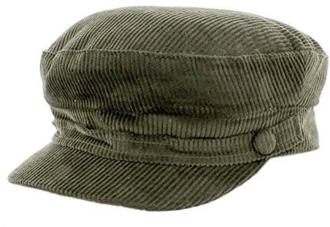 The Hat Company Lennon Cord Mariner/Breton Cap