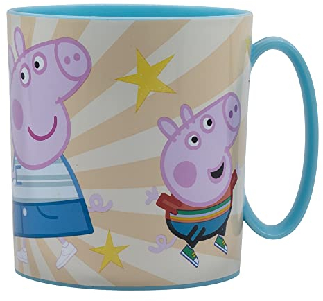 Stor MICRO TASSE DE 350 ML PEPPA PIG KINDNESS COUNTS, 1 Unidad (Paquete de 1)
