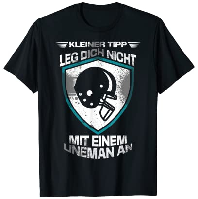 American Football Helm Schützer T-Shirt