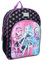 mybagstory - Sac à dos pour fille - Monster High - Enfant - Ecole - Maternelle- Primaire - Garderie - Taille 43 cm - Bretelles réglables - Violet - Noir - Idé Cadeau