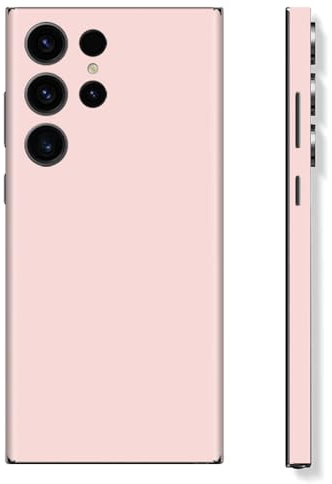 2 Pack Skin Wraps Compatible with Samsung Galaxy S24 Ultra (Pink)