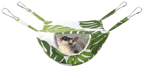 Hamac pour Petits Animaux - Hamac Chaud pour Furet, Sac de Couchage à Suspendre pour écureuil | Cachette de Cage, hamac Chaud pour lit Chinchilla, hamac Chaud pour Hamsters, Chinchillas, furets