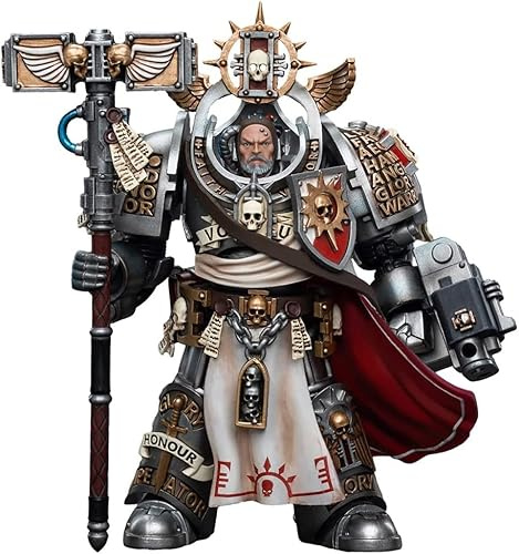 JOYTOY 1/18 Warhammer 40,000 Grey Knights Grand Master Voldus Action Figure Collection Modèle Jouets Cadeau d’Anniversaire