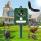 Ahuyentador De Gatos, Repelente para Gatos Ultrasonido Exterior Potente e Impermeable con Sensor de Movimiento 15m,Recarga Solar/USB, Auyentadores de Palomas Potente