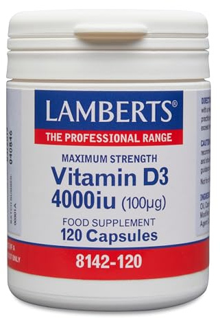 LAMBERTS - VITAMINA D3 4.000ui 120perl L8412120