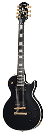 Epiphone Matt Heafy Les Paul Custom Origins 7-String Ebony - E-Gitarre