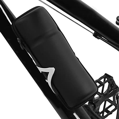Wakects Borsa Porta Attrezzi Portaborraccia da Bici Borsa per Bottiglia da Bicicletta in Nylon Poliestere Borsa Bicicletta per Attrezzi o Bottiglia 22,5 x 11 x 8,5 cm Nero