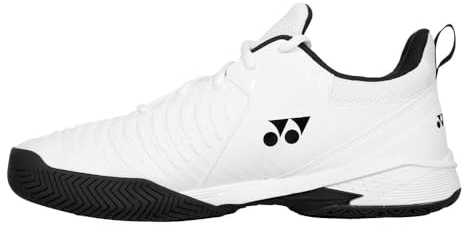 YONEX Herren Pc Sonicage 3 Plus Ac Tennisschuhe Allcourtschuh Weiß - 44