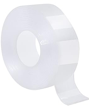 3m Doppelseitiges Klebeband Extra Stark Transparent, Nano Klebeband Doppelseitig, Abnehmbar Wasserfest Double Sided Tape Breite 3cm für Teppich Foto Wand Zuhause Auto Outdoor