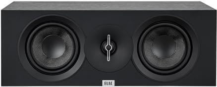 ELAC Debut C5.3 Center-Lautsprecher – Ideal für die Musikwiedergabe über Ihre Stereoanlage als Teil eines 5.1 Surround-Systems, legendärer Klang, edles Design – Lautsprecher passiv