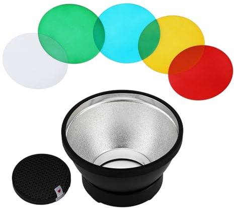 ADR14 - Difusor de luz reflector estándar para AD300Pro intermitente, efectos intermitentes suavizados en fotografía de productos de retrato