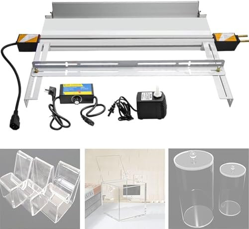 Oiyekntd Plieuse chauffante en Plastique PVC avec réglage d'angle et de Support Plieuse chauffante pour Chauffage Plieuse chauffante pour Acrylique Plieuse chauffante à Chaud avec régulation,600mm