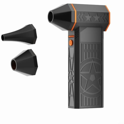Electric Dust Blower, 150000 RPM Type-C Rechargeable Air Blower, Stepless Speed Control Mini Blower with Battery, for PC, Keyboard, Sofa, Grill Blower and Car