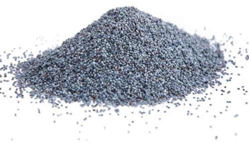 Semi di Papavero 500g | Semi di Papavero Blu per Dolci, Pane e Insalate | Qualità Premium, Sapore Aromatico e Nutriente | Ideali per Decorazioni e Ricette (Massima Freschezza)