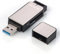 Hama USB 3.0 Kartenleser mit Aluminiumgehäuse (SD, SDHC, SDXC, microSD/microSDHC/microSDXC, Kartenlesegerät) Silber