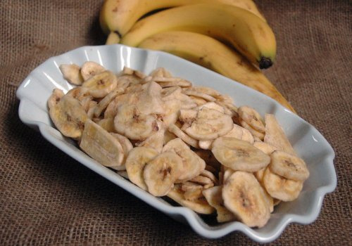 Naturix24 – Bananchips med honung – 1 kg påse