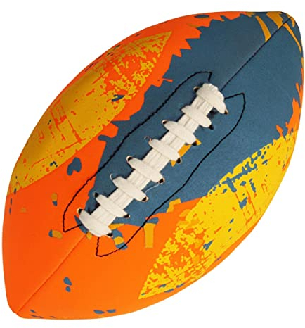 BEST SPORTING Neopren American Football 27cm I Wasser Football aus Neopren I American Football für Strand & Garten I Mini Football I Wasser Ball weich & leicht I Wasserspiel Kinder & Erwachsene