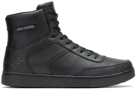 Harley-Davidson Men's Motorcycle Sneaker, Black, 10.5