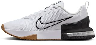 Nike Men's Air Max Alpha Trainer 6 Workout Shoes, White/White-Black-Gum Medium Brown, 10