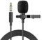 Micrófono Lavalier profesional con tecnología de reducción de ruido para audio claro en ASMR, entrevistas y vlogs (conector de 3,5 mm)
