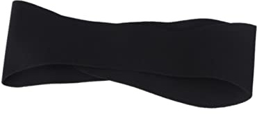 BESTonZON Fascia Regolabile per Orecchie Protezione Nuoto e Yoga Nero per Bambini e Adulti, per Spiaggia e Piscina