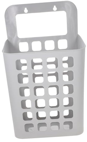 Parliky Cesta Plegable para Ropa Sucia de Plástico Pp, Colgante y Desmontable, Organizador Doméstico Adecuado para Dormitorio y Baño, Color Rosa
