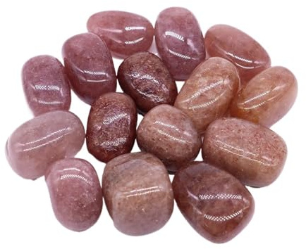 EYZJQSTUV Piedras de Grava para peceras, Piedras de Grava for Acuario, Cristales Cuarzo caídos, 10-50mm(1000g)