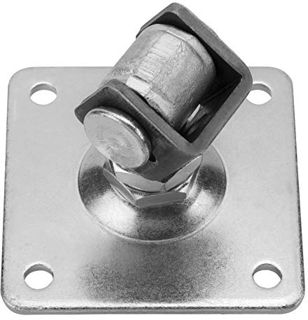 2 x Torangel verstellbar M24 mit Anschraubplatte 120 x 120 mm Torbeschlag Stahltorscharnier Stahltorband von SO-TECH®