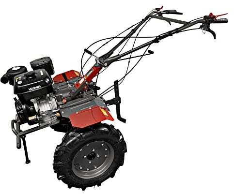 Weima WM1100F-6 DIFF Motorhacke ohne Getriebe- und Motoröl ccm Fräsbreite 110 cm Gänge 4 Vorwärts, 2 Rückwärts Axensperrung Benzinmotorhacke Bodenfräse Kultivator Garten Gartenarbeit 2 Jahren Garantie