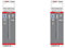 Bosch Accessories Professional 1x Fliesenbohrer CYL-9 SoftCeramic (für weiche Keramik Fliesen, Ø 6 x 80 mm, Zubehör Bohrmaschine) (Packung mit 2)
