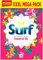 Protectafile Surf Tropical Cleaning Fabric Washing Powder Biological Solution Tropical Lily Infused with Natural Essential Oil For Fresh and Clean Cold and Hot Washes - 130 Washes